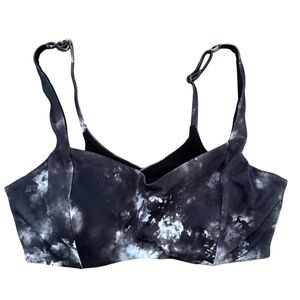 NWT Athleta Supernova Entwined Bikini Top in Black White New